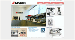Desktop Screenshot of casadio.com