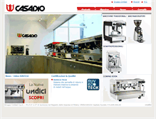 Tablet Screenshot of casadio.com